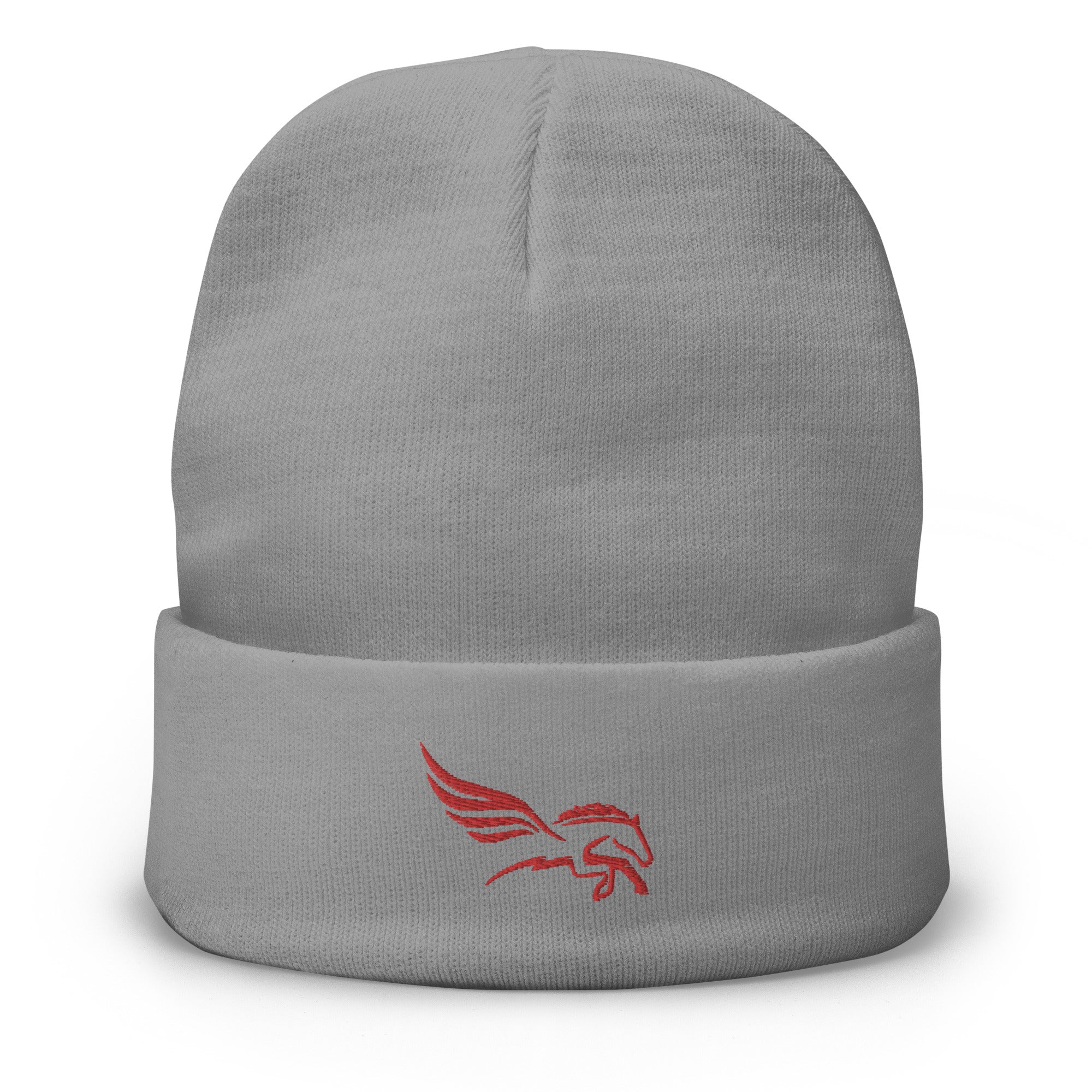 Light Color Embroidered Percy Beanie