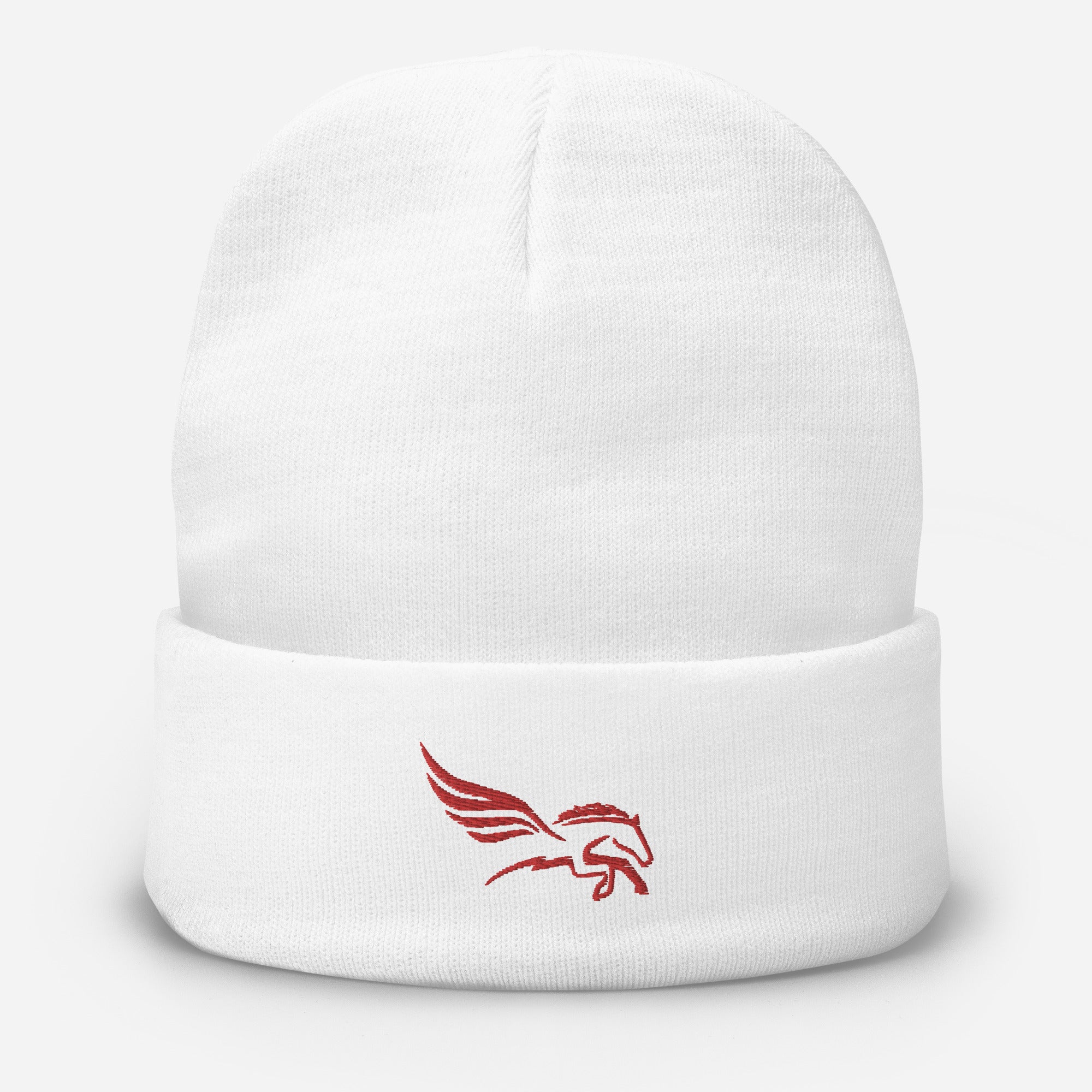 Light Color Embroidered Percy Beanie