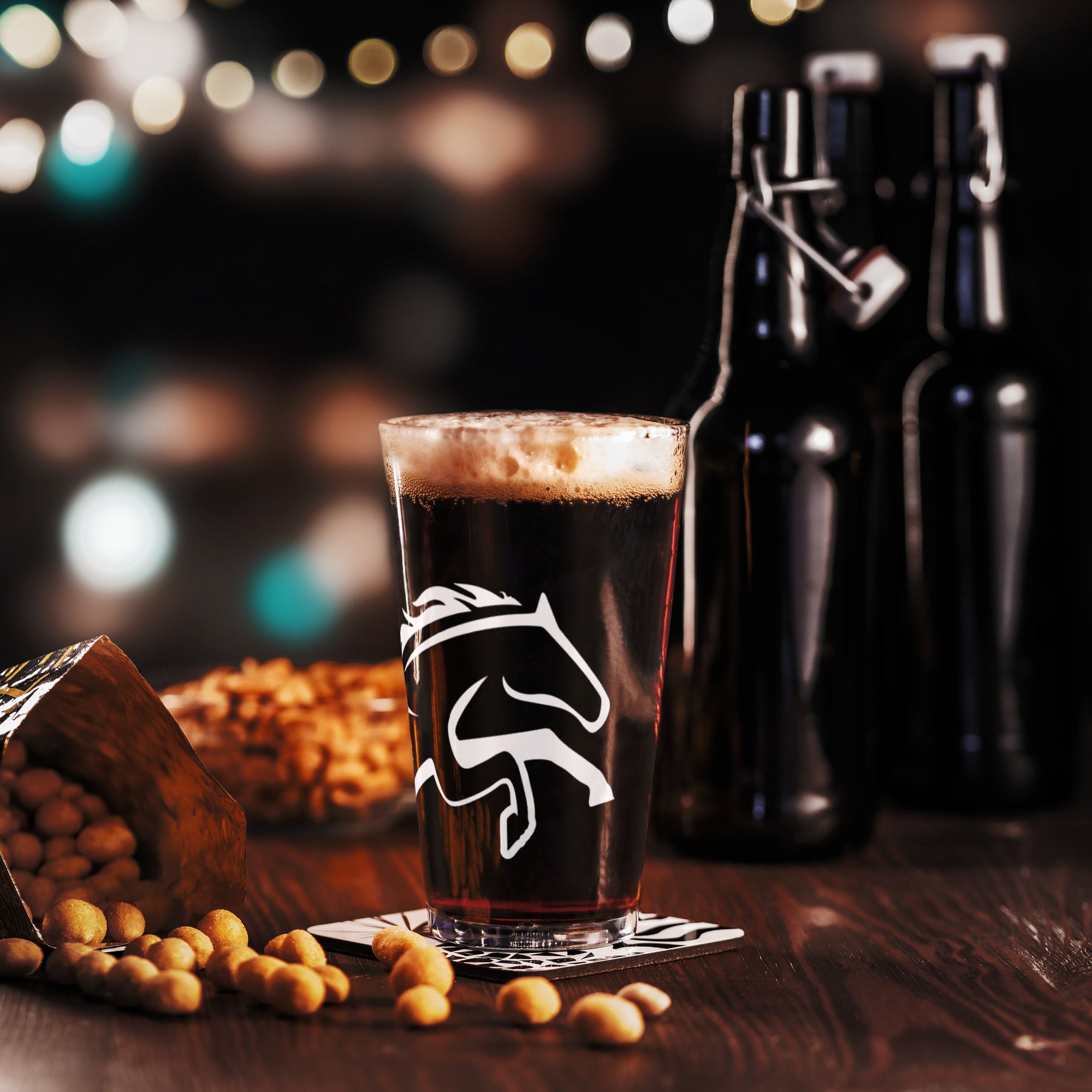 Oregon UAS Pint glass