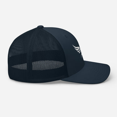 Large White Percy - Trucker Cap